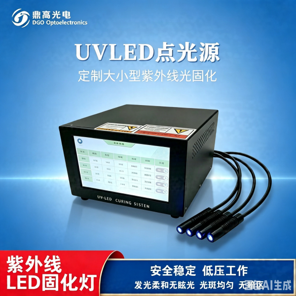 点光源固化设备4通道UVLED装置UV紫外线